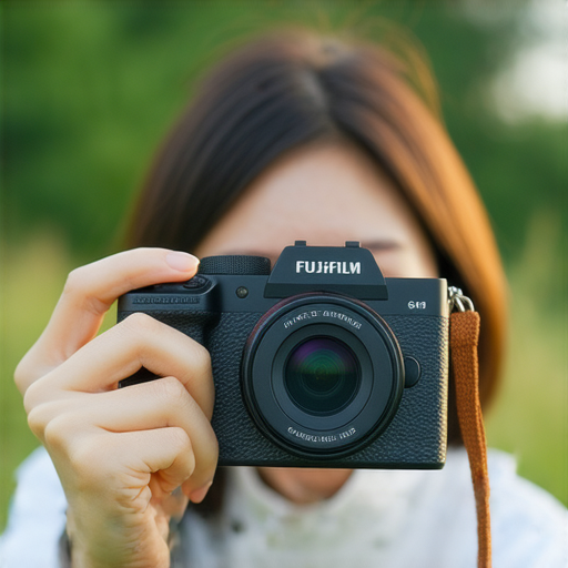 Fujifilm相機展示，拍攝即影即有的照片，靈活的創意設計與操作，使每個瞬間都能轉化為永恆的記憶，讓攝影愛好者體驗創作的樂趣。