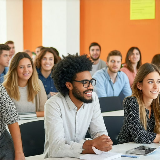 提升職場競爭力的商業英語與商務英語課程推薦，展示學生在教室中學習，教材以提升英語能力為主，適合職場人士，提升商務溝通技巧，增強求職優勢。