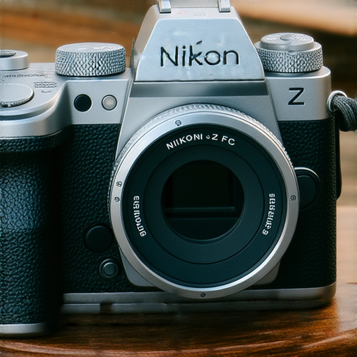 Nikon Z fc相機展示，展現其復古設計與現代技術融合，鼓勵攝影愛好者探索無限創意的攝影世界，捕捉生活中的每一刻，激發創造力的攝影工具。