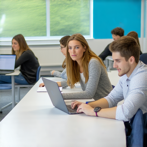 提升職場競爭力的商業英語與商務英語課程推薦圖片，展示專業學習環境與互動教學，強調語言能力對職場成功的重要性，適合求職者與職場人士進修。