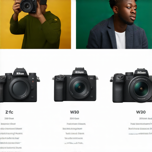 尼康Z fc與W300相機陣容展示，具獨特功能與設計，專業人士分享使用技巧，探索攝影無限魅力，吸引攝影愛好者立即行動，提升拍照體驗。