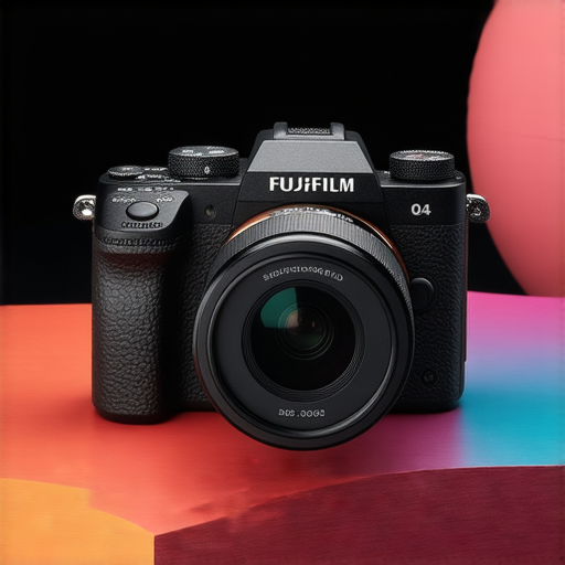 Fujifilm相機展示圖，強調2024年最佳推薦與專業服務，呈現相機設計細節及功能選項，讓攝影愛好者探索攝影的秘密與新技術，提升拍攝體驗。