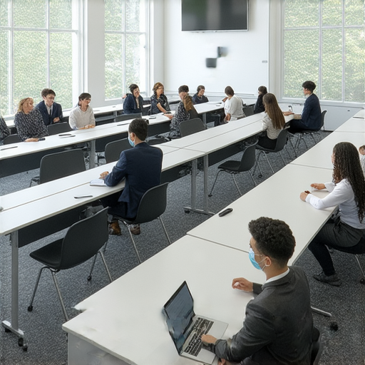 提升職場競爭力的商業英語課程與商務英語課程介紹，展示專業教學環境與學習資源，幫助學員掌握商務溝通技巧，增強職場表現與競爭力。