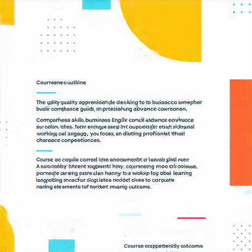 提升職場競爭力的商業英語課程和商務英語課程選擇指南，展示課程大綱及學習成果的圖片，強調實用技巧與語言能力的重要性，幫助專業人士在全球化市場中脫穎而出。