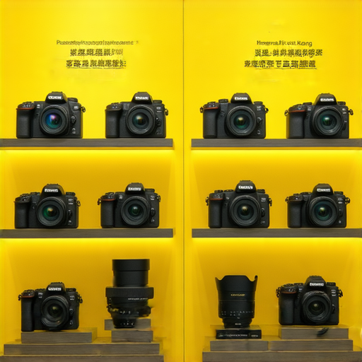香港Nikon相機與鏡頭展示，展現超值價格與專業保養服務，吸引攝影愛好者探索購買選擇。