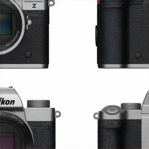 尼康最新相機系列展示，包含Z FC復古風格相機、W300防水相機及多功能X系列，呈現各自獨特魅力與特色，適合攝影愛好者與專業人士的創作需求。