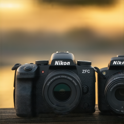 Nikon ZFC與W300相機展示，展現最新攝影技術與設計，適合創意攝影愛好者，激發無限創意與靈感，探索攝影新視界。