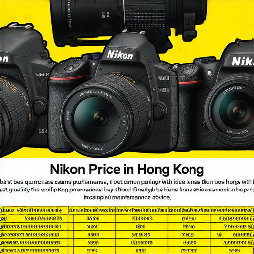Nikon相機與鏡頭在香港的價格資訊，展示最佳購買地點與專業保養建議的圖片，幫助攝影愛好者做出明智選擇，提升拍攝體驗。
