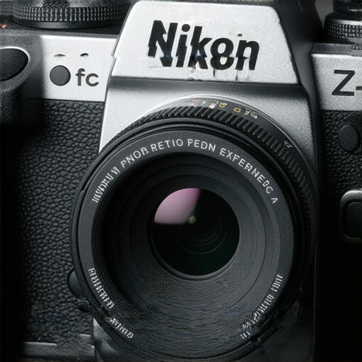 尼康Z fc相機特寫，展現復古設計與現代技術結合，強調攝影體驗的全新定義，展示其專業服務特點與多功能性，吸引攝影愛好者和專業人士。