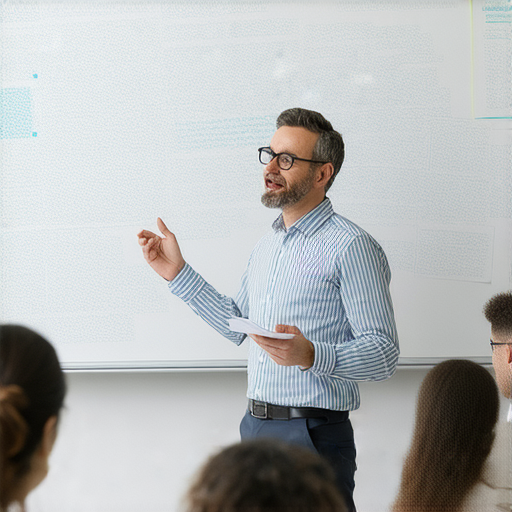 提升職場競爭力的商業英語課程與商務英語課程介紹，展示學習場景，學生專注學習，教師講解商業詞彙及會話技巧，激發職場英語應用能力，助力職業發展。