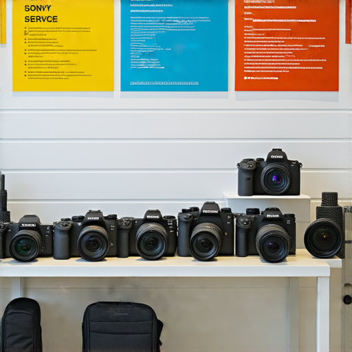 探索香港專業相機維修中心的服務畫面，展示SONY和CANON相機的維修過程以及相關優惠資訊，讓您的相機重獲新生，提升拍攝體驗。