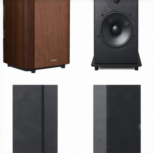 挑選優質音響箱提升音樂享受體驗的產品展示，展示各種音響箱的外觀設計及功能特性，強調高品質音效和使用者的音樂沉浸感。