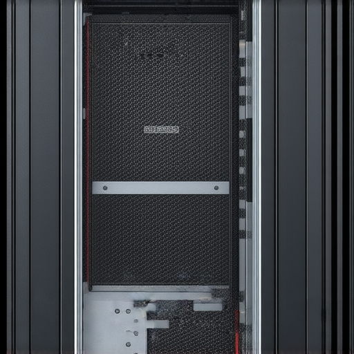 音響箱內部構造的特寫，展示專業音響設備的精細工藝，傳遞清晰音質與音樂震撼的能量，了解專業服務的重要性，讓音樂磅礴響起。