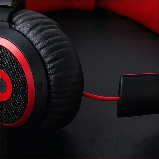 Beats 耳機的特寫，展示其時尚設計與高品質音效，適合音樂愛好者使用，突顯耳機的舒適度與音質，強調其在專業音樂體驗中的重要性。