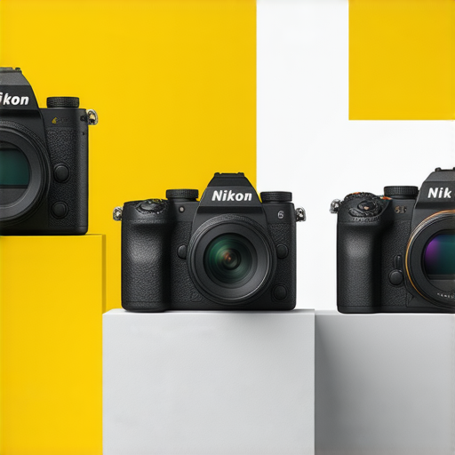 尼康最新相機系列包含Z FC的復古設計、W300的專業防水性能及X系列的高效能鏡頭，展示各款相機的魅力與特色，適合攝影愛好者和專業人士使用。