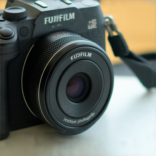 Fujifilm相機特寫展示，即影即有拍攝樂趣的瞬間，展示相機的設計與功能，適合探索攝影的愛好者，捕捉生活中的美好時刻。