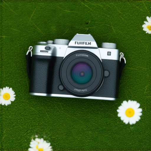 Fujifilm相機展示於戶外環境中，捕捉色彩斑斕的自然景觀，強調即影即有的魅力，激發用戶挑選相機拍攝精彩瞬間的渴望。