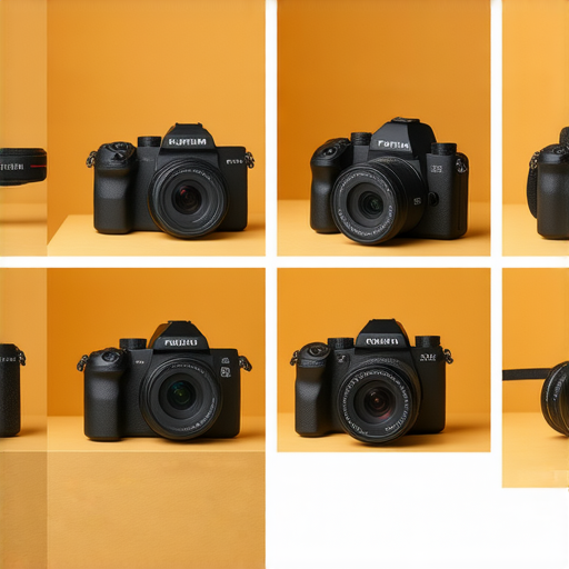 Fujifilm相機系列展示，介紹不同型號與特色，攝影入門技巧及即影即有的魅力，展現相機的設計與使用場景，適合攝影愛好者與新手學習。