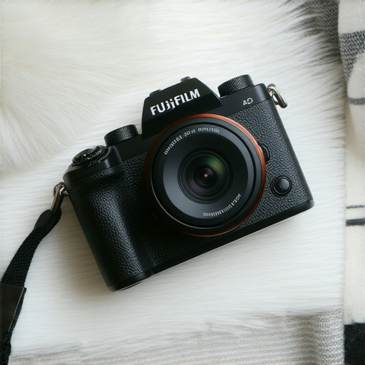 Fujifilm相機展示畫面，強調即影即有功能的使用示範，搭配靈活的拍攝角度與色彩效果，展現高品質影像的魅力，適合攝影愛好者的新手指南。