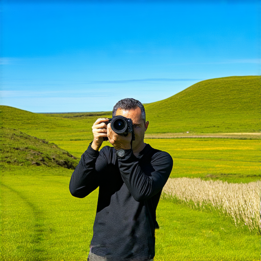 探索Nikon Z fc與Z系列的魅力，專業攝影師在使用相機拍攝風景，展現攝影如何改變視界，Z系列相機的設計與性能完美融合，提升攝影體驗。