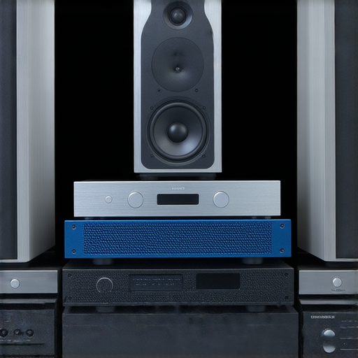 揭開音響箱的祕密，展示專業音響裝置，體驗驚人音質的過程，顯示專業服務與音響技術，提供高品質音效解決方案的畫面。