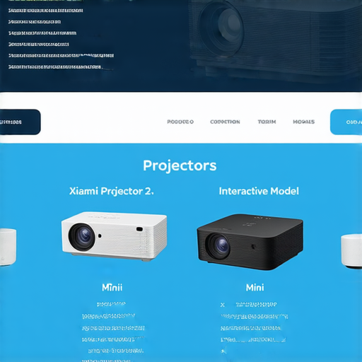 「探索2023家用投影機選擇：小米投影機2/3、互動投影、迷你型推薦，服務專業等你發掘！」