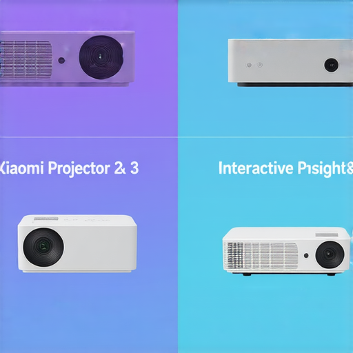 2023年最強家用投影機評比，小米投影機2和3與互動投影機的特點比較，展示其性能、設計和使用場景，讓消費者快速了解選擇最佳投影機的要點。