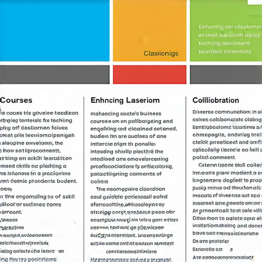 提升商業英語能力的課程選擇，展示不同商務英語課程的教材、教學環境和學員互動，強調在商業情境中的英語溝通技巧與實用性，適合各種程度學習者。