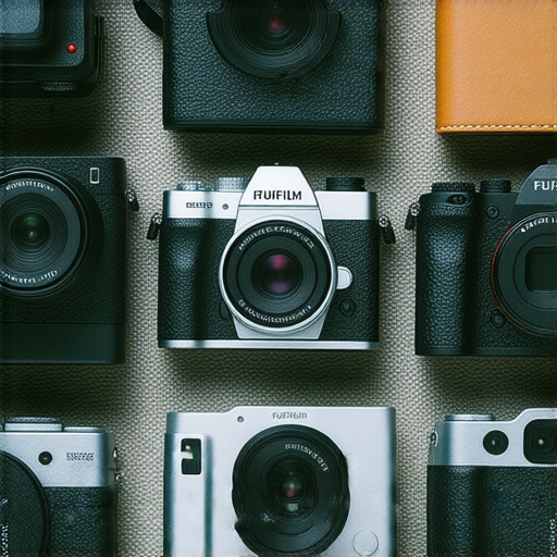 Fujifilm相機展示，包括即影即有相機和菲林相機，展現不同攝影風格與技術，適合各類型攝影愛好者的完整推薦指南。