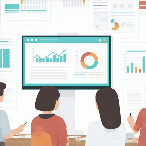 提升職場競爭力的商業英語課程和商務英語課程解析，展示學習者在專業環境中提升英語能力的過程，強調有效溝通、商業書信和會議技巧的重要性。