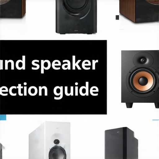 音響箱選擇指南圖片，展示多款音響箱的外觀與設計，強調音質與性能，幫助用戶找到提升音樂聆聽體驗的最佳解決方案。