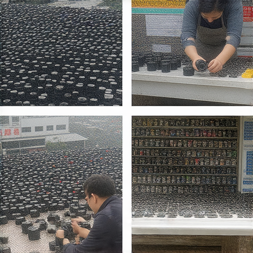 香港相機維修全攻略圖，展示深水埗、旺角及其他地區的專業服務，維修人員檢查相機設備，吸引攝影愛好者尋找可靠維修選擇。