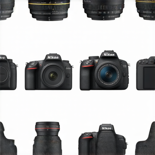 探索最新Nikon相機價格和水貨優惠，圖片展示各型號產品及其特點，同時提供專業保養服務資訊，方便用戶快速了解和選擇。