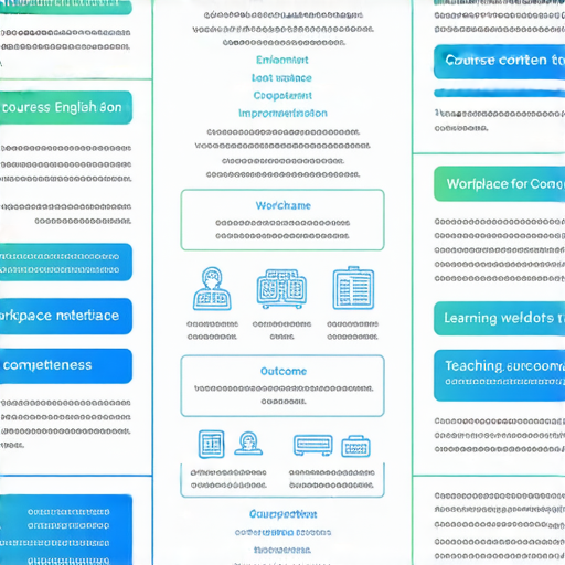 提升職場競爭力的商業英語課程及商務英語課程解析圖，展示課程內容、教學方法及學習效果，幫助學員增強職場英語能力與競爭力。