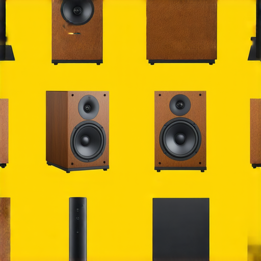 適合自己的音響箱選擇指南，展示不同類型音響箱的外觀與功能，強調提升音樂享受的關鍵因素，包括音質、設計和價格。此外顯示搭配音響箱的設備，以便實現最佳聆聽效果。