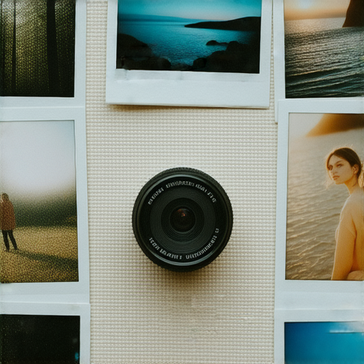 Fujifilm相機展示，擁有即影即有的魅力，專業攝影師掌握拍攝藝術，色彩鮮明的攝影作品，背景為自然風景，激發創意與靈感。