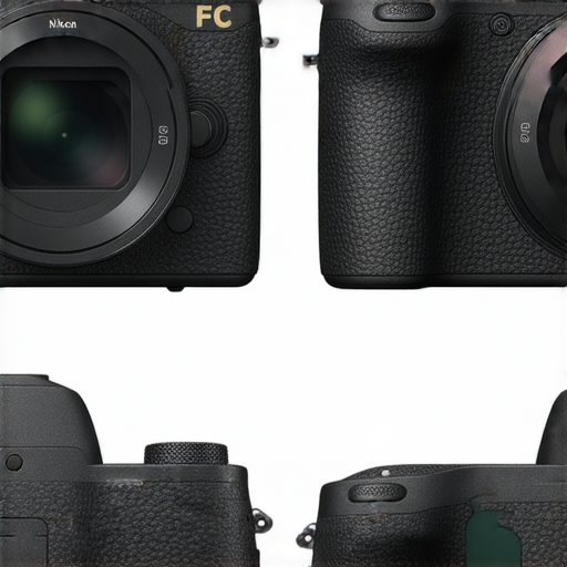 尼康最新系列相機展示，包含Z fc與W300的清晰圖片，展現專業攝影技術與設計細節，重點介紹相機功能與性能，邀請使用者了解攝影服務的專業性。