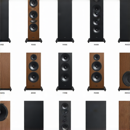 提升音質體驗的音響箱選擇指南，展示各種音響箱模型，強調不同設計與功能，適合各類音樂愛好者，提升家庭影音體驗，注意質量與音效。
