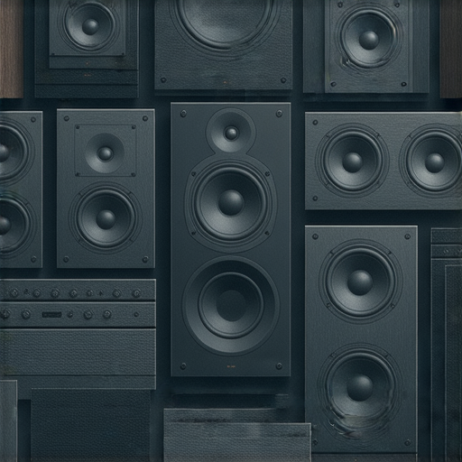 音響箱選擇攻略五大秘密，提升音樂體驗，展示專業服務的示意圖，顯示多種音響箱的選擇與配置，讓使用者了解優質音響產品的關鍵要素。