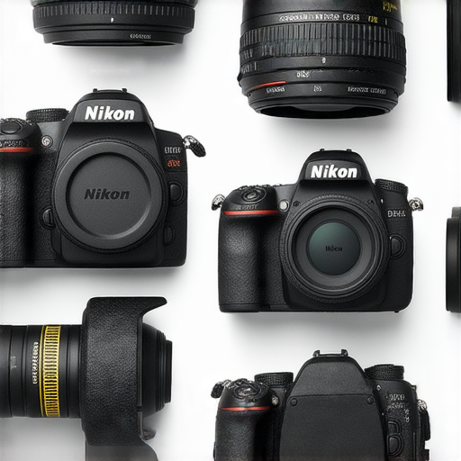 探索香港Nikon相機與鏡頭價格及購買指南的圖片，展示多款Nikon相機與鏡頭，並附上價格標簽，幫助攝影愛好者做出明智選擇，享受愉快的購物體驗。