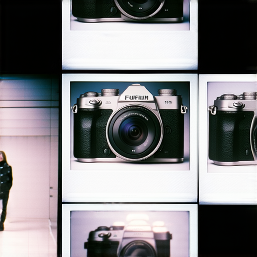 Fujifilm相機展示，色彩斑斕的攝影作品吸引眼球，專業服務介紹攝影體驗的無限可能，立即解鎖即影即有的魅力，探索全新拍攝技術與創意。