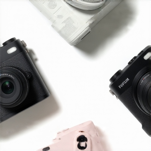 探索即影即有的魅力相機 Fujifilm 產品展示，展現不同型號及其拍攝效果，設計精美，適合即時攝影愛好者，完美推薦指南中介紹特色與優勢，吸引攝影愛好者的目光。