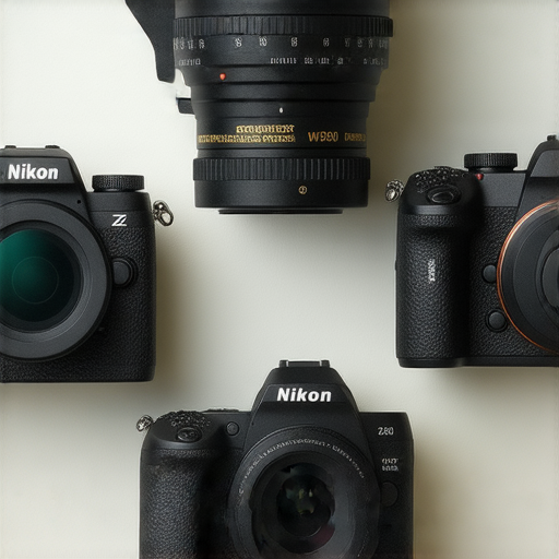 Nikon相機Z fc與W300展示，突出其獨特設計與功能，適合攝影愛好者，幫助提升攝影技巧，探索更多Nikon秘密，讓你成為攝影高手。