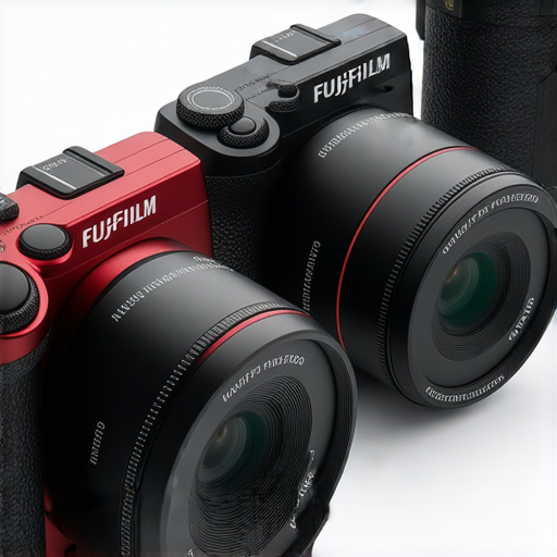 Fujifilm相機系列展示，包括即影即有的特點與優勢，適合攝影入門者的推薦，相機模型特寫，呈現其時尚設計與易用操作，讓人愛不釋手的攝影工具。