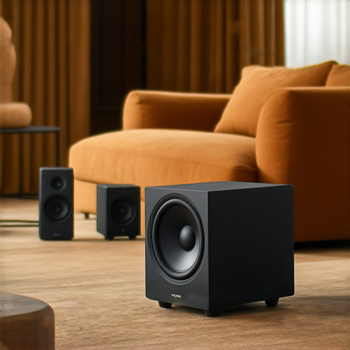 選擇適合需求的音響箱，提升聆聽體驗，展示多種音響箱型號，背景有舒適的家庭環境，讓使用者了解音質和設計的關鍵因素。