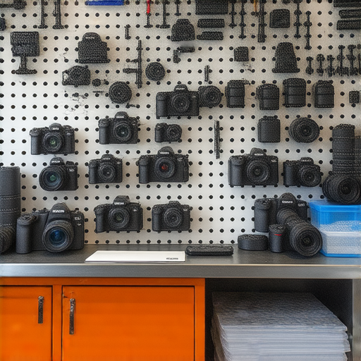 深水埗與旺角相機維修店的專業技術，展示多款相機維修工具及設備，顯示維修過程，吸引用戶尋找香港的相機維修推薦資訊。