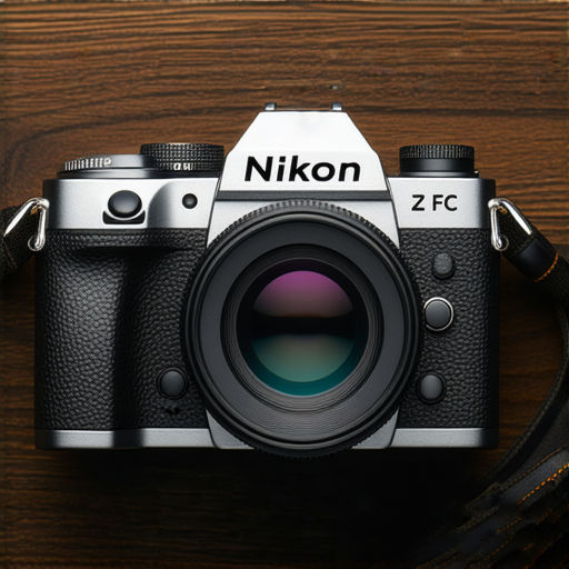 Nikon Z FC 新機型展示，攝影器材與配件，充滿復古風格，專業攝影師技術提升，探索攝影新境界，照亮創意靈感，提升拍攝質感。