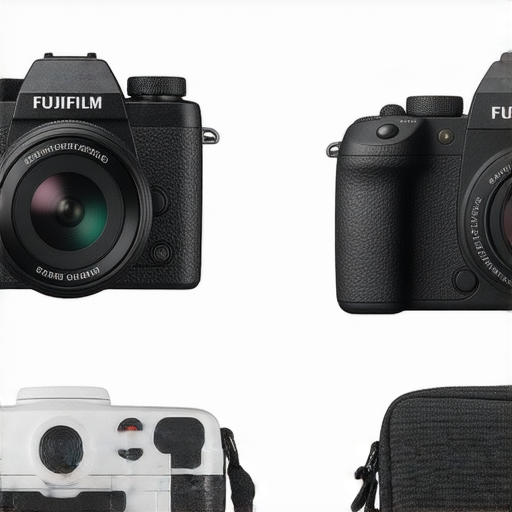 2024年Fujifilm相機推薦，展示35mm與即棄相機的完美比較，專業服務即時探索，包含高畫質影像和使用情境的圖示，適合攝影愛好者選擇最佳相機。