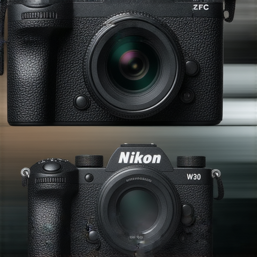 Nikon Z FC和W300相機的性能特寫，展示其專業攝影能力與創新設計，探索攝影新境界，了解我們的專業攝影服務。