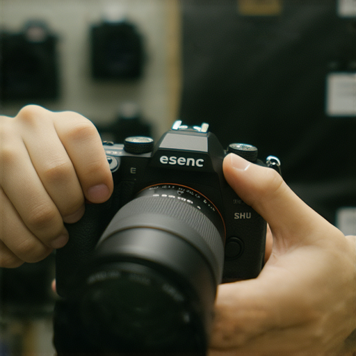 深水埗相機維修店內專業技師正在檢查相機，提供維修服務，助你拍出完美照片，展現精湛技術與用心，讓每一張照片都更完美。